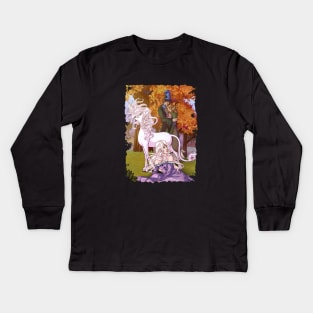 The Last Unicorn Kids Long Sleeve T-Shirt